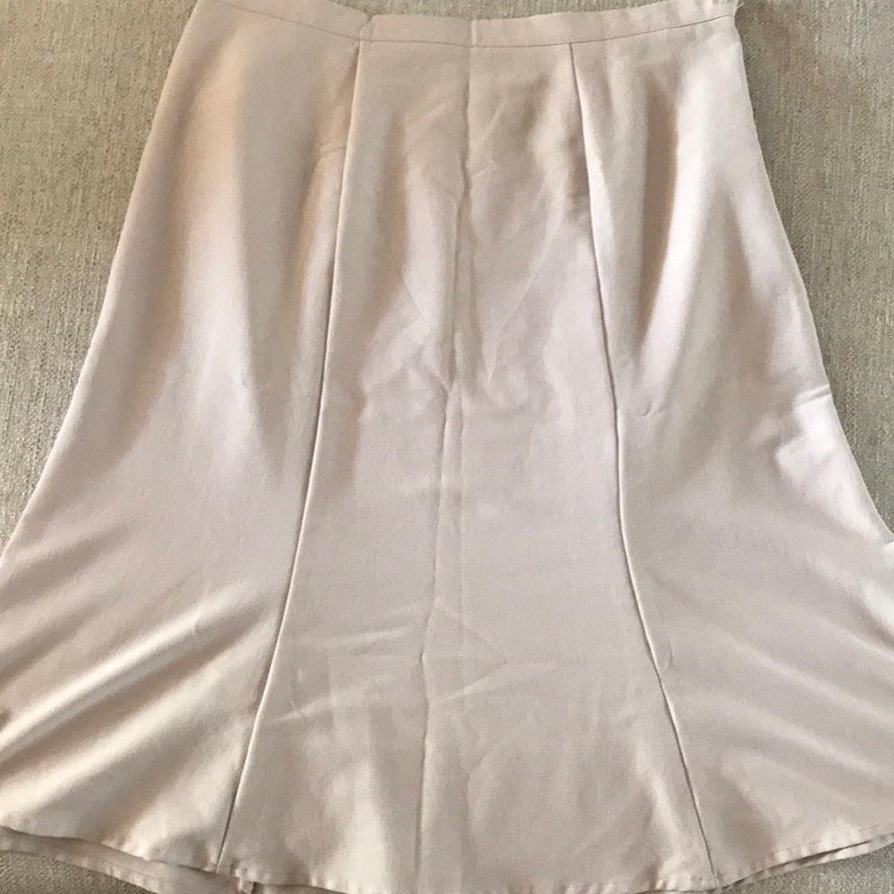 Southern Lady A-Line Skirt, Side-Zip and Button Closure